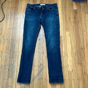 Gap skinny jeans 32x34 med wash